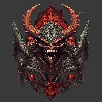Artwork thumbnail, Demon Emblem by RoverB