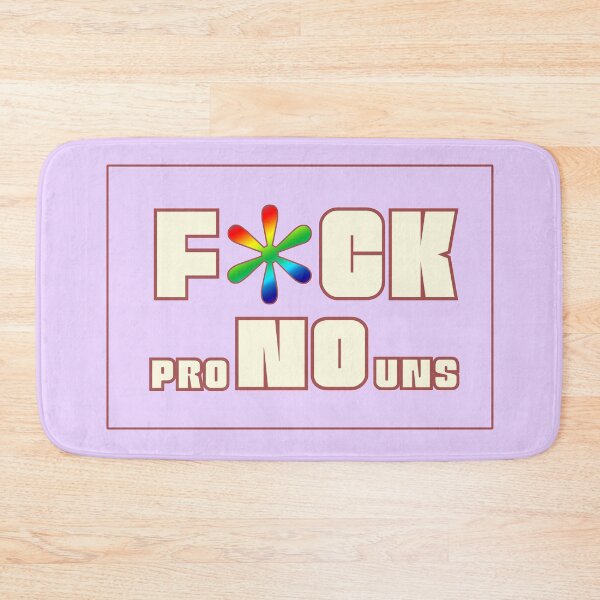 Item preview,  F * CK PRONOUNS. Rainbow. designed and sold by chepea2.