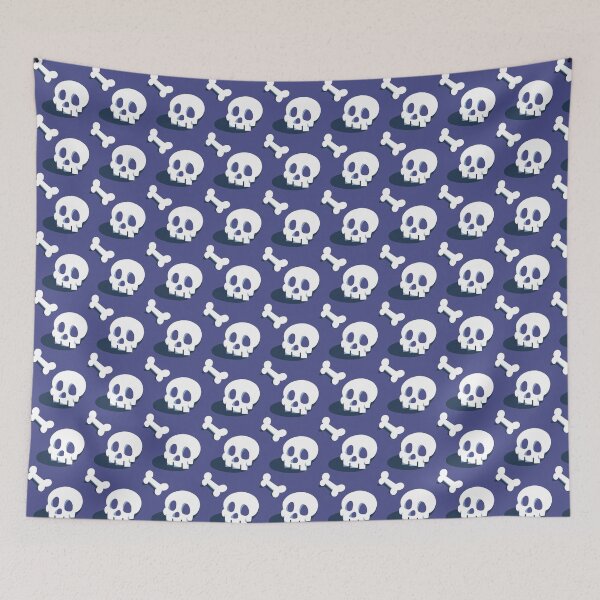 Item preview, Evil Bones (Blue) designed and sold by LAHTheAntihero.