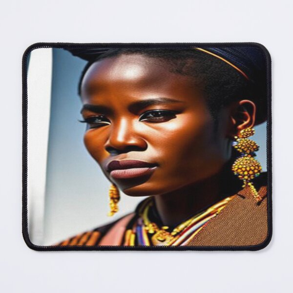 Item preview, Black Woman Samurai - The Warriors Grace designed and sold by victorbrunhs.