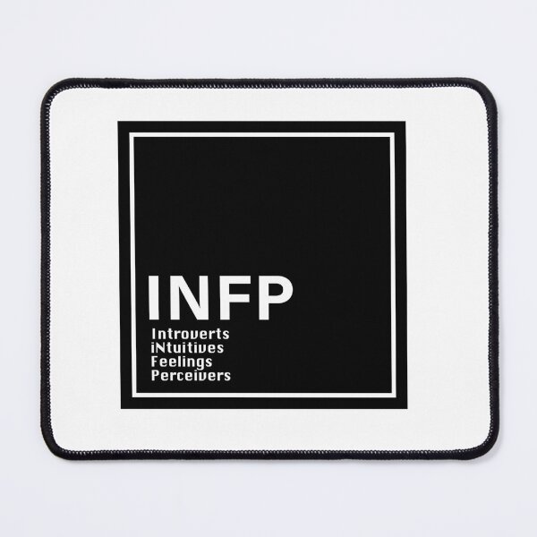 Item preview, MBTI, INFP , 16 Personalities , black designed and sold by princessmi-com.