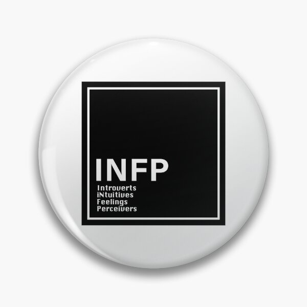 Item preview, MBTI, INFP , 16 Personalities , black designed and sold by princessmi-com.
