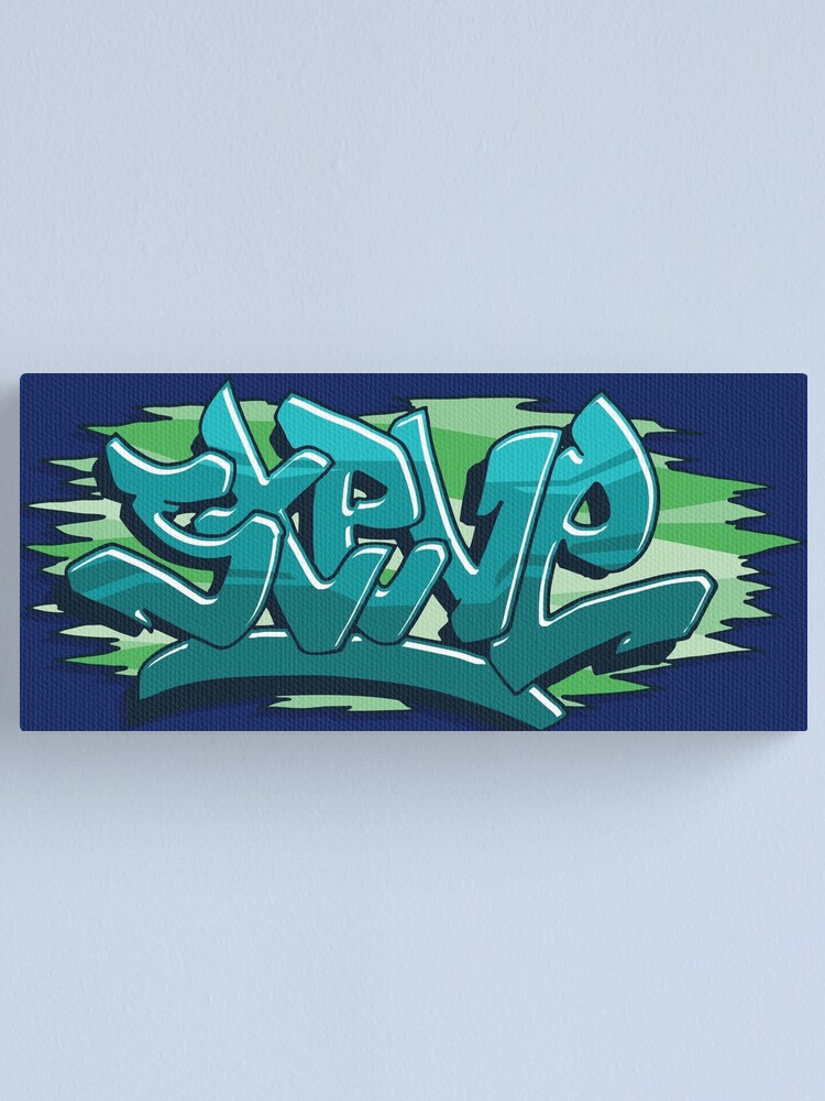 Lienzo «Letras de Steve Graffiti» de NameGraffiti | Redbubble