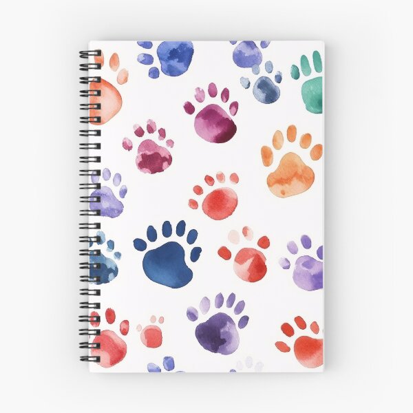 Item preview, Abstract Woofs: A Playful Watercolor Style Seamless Pattern of Dogs Paw designed and sold by SeamlessGuru.