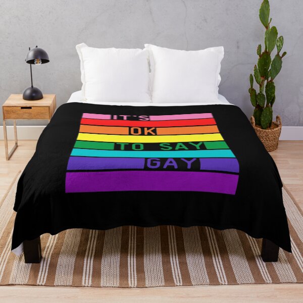 Item preview, It's OK To Say Gay LGBT. LGBTQ Pride designed and sold by Subtle Pride Shop.