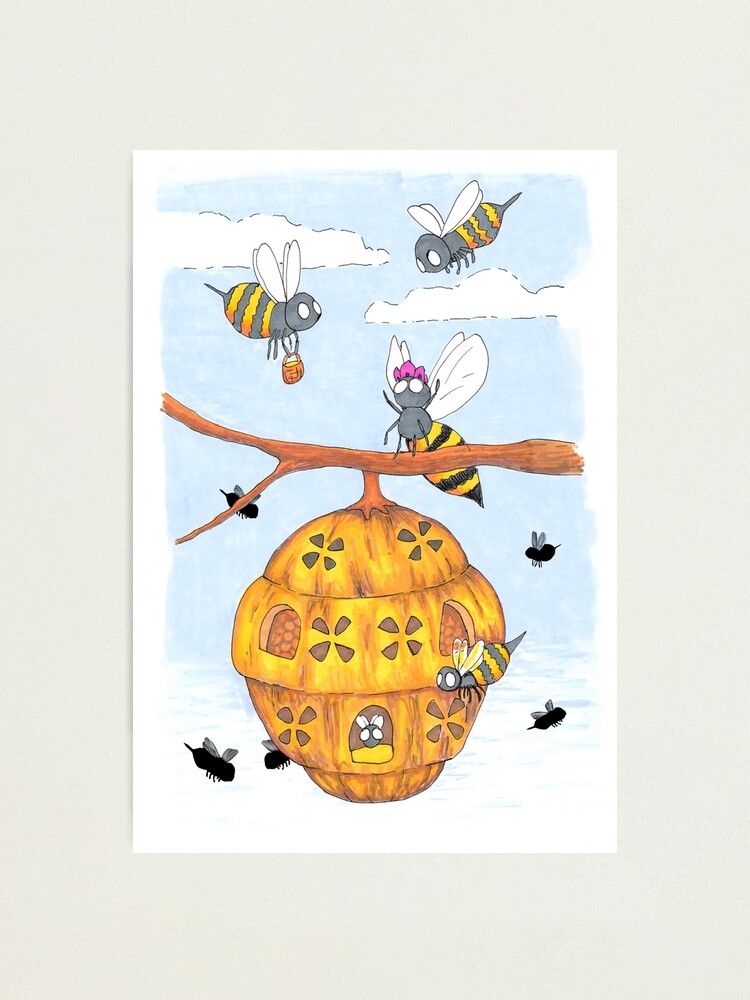 Alternate view of Beehive Photographic Print