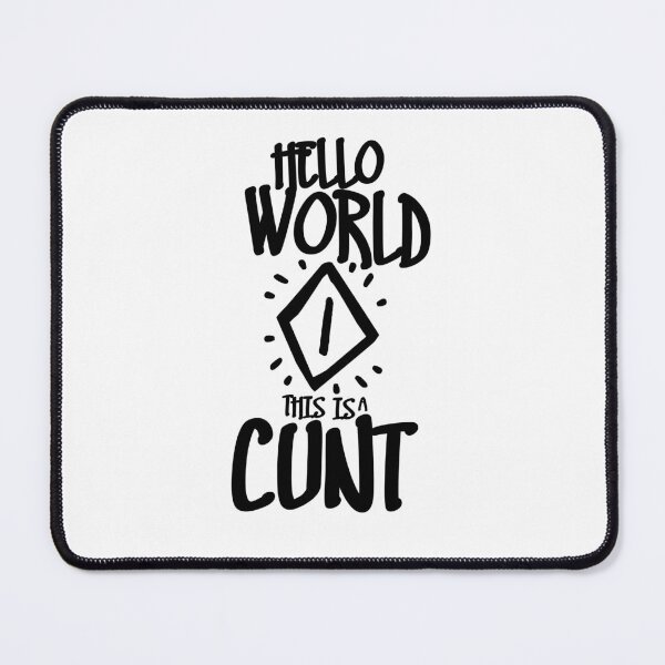 Item preview, This is a cunt! designed and sold by Napitchu.