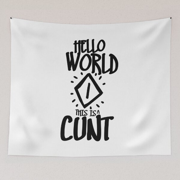 Item preview, This is a cunt! designed and sold by Napitchu.