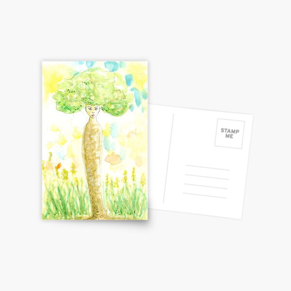 Baumgeist Postkarte