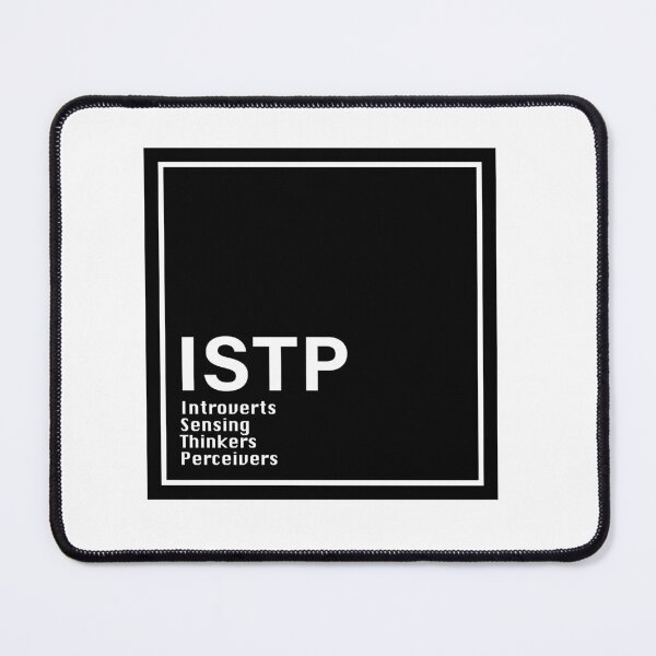 Item preview, MBTI, ISTP , 16 Personalities , black designed and sold by princessmi-com.