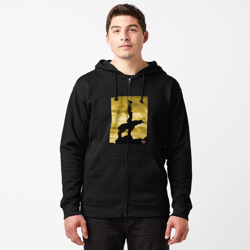 Vista previa del artículo con la obra «Sudadera con capucha y cremallera», diseñado y vendido por FotoLibreStudio.