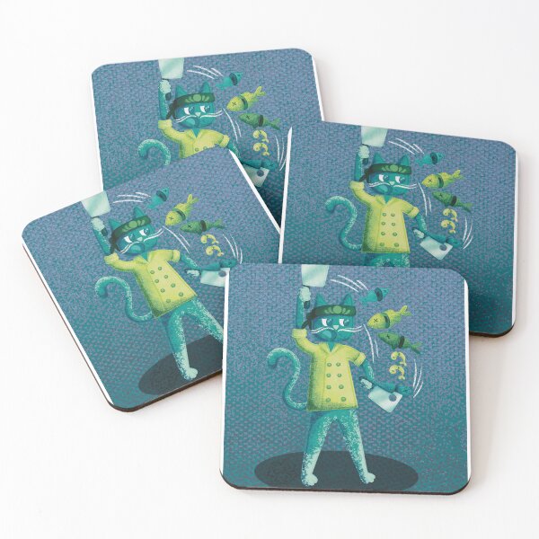 Item preview, Yuri the Chef - Pets With Jobs designed and sold by Emily-adele-art.