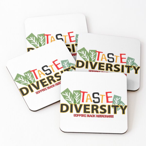 Item preview, Taste Diversity #SupportBlackRestaurants #TreThaCreater designed and sold by DreamoraGiftCo.