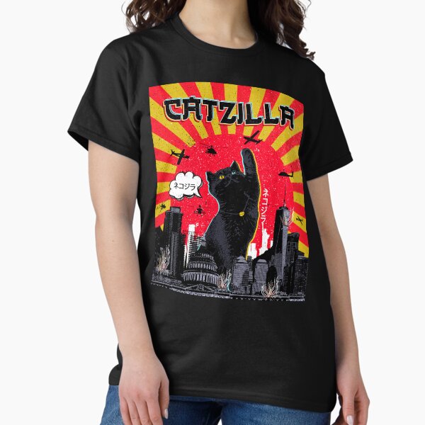 Item preview, Black Catzilla  designed and sold by doodlewithdan.
