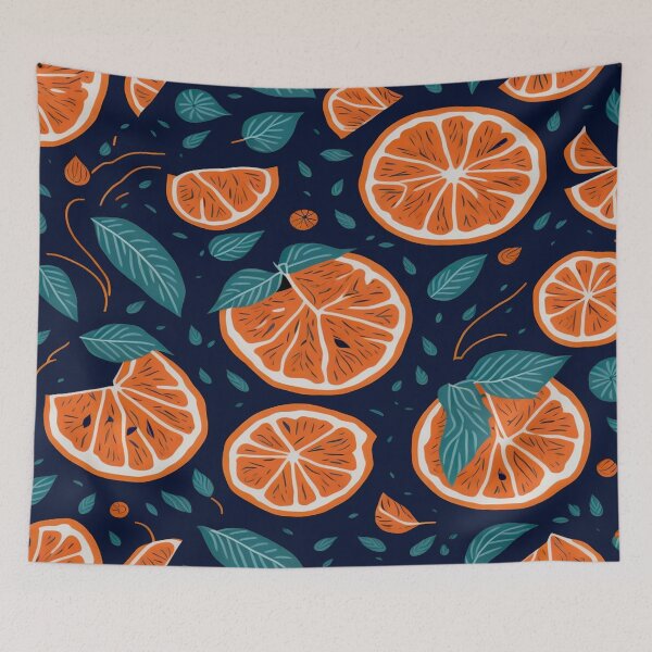 Item preview, orange fruit pattern designed and sold by Habet.