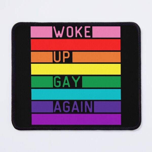 Item preview, Woke Up Gay Again Rainbow LGBT. LGBTQ Pride designed and sold by Subtle Pride Shop.