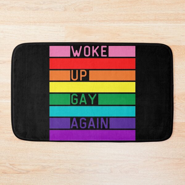Item preview, Woke Up Gay Again Rainbow LGBT. LGBTQ Pride designed and sold by Subtle Pride Shop.