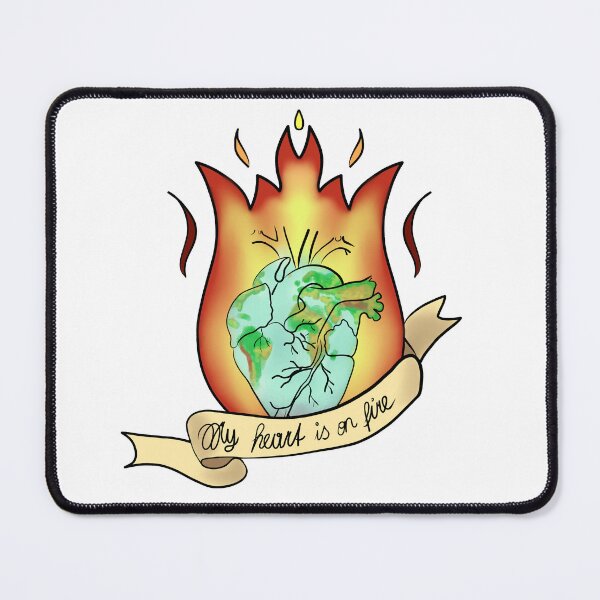 Item preview, My heart is on fire designed and sold by Art-by-DH.