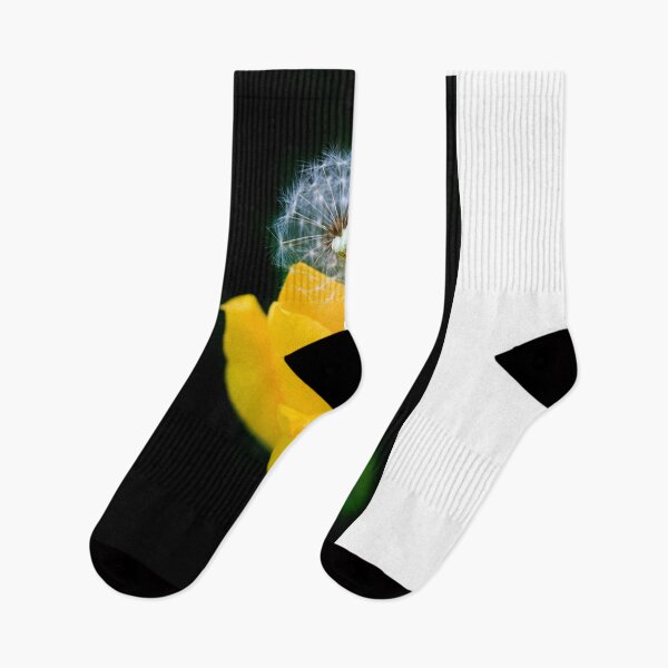 Item preview, Yellow tulip on black background designed and sold by olena2552.