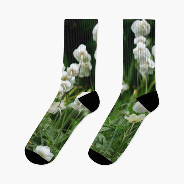 Item preview, White flowers on nature background designed and sold by olena2552.