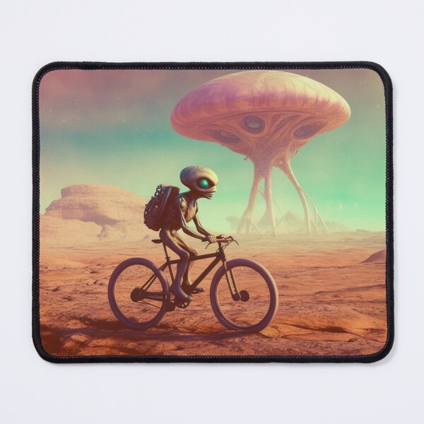 Item preview, Alien on a bike designed and sold by densok.