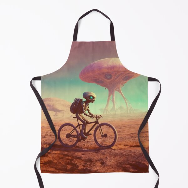 Item preview, Alien on a bike designed and sold by densok.