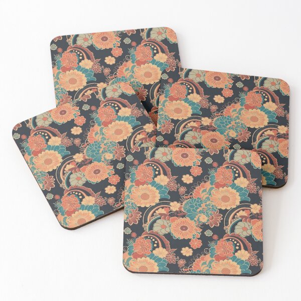 Item preview, Floral Kimono Traditional East Asian Pattern designed and sold by DigitalOPrints.