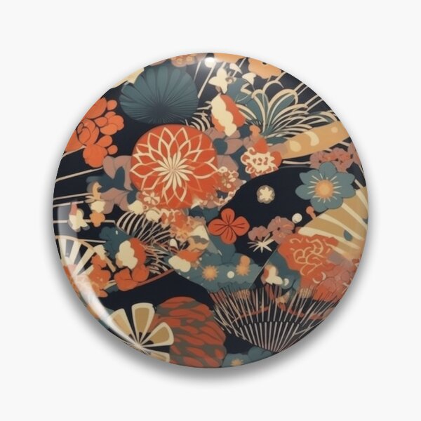 Artikelvorschau, Japanischer Kimono mit traditionellem Vintage-asiatischem Muster entworfen und verkauft von DigitalOPrints.