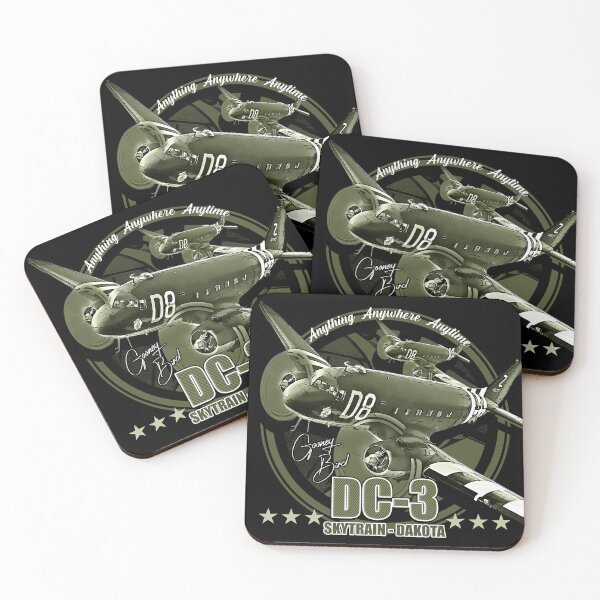 Item preview, DC3 C47 Dakota Military Transport Aircraft  designed and sold by Aerolovers.