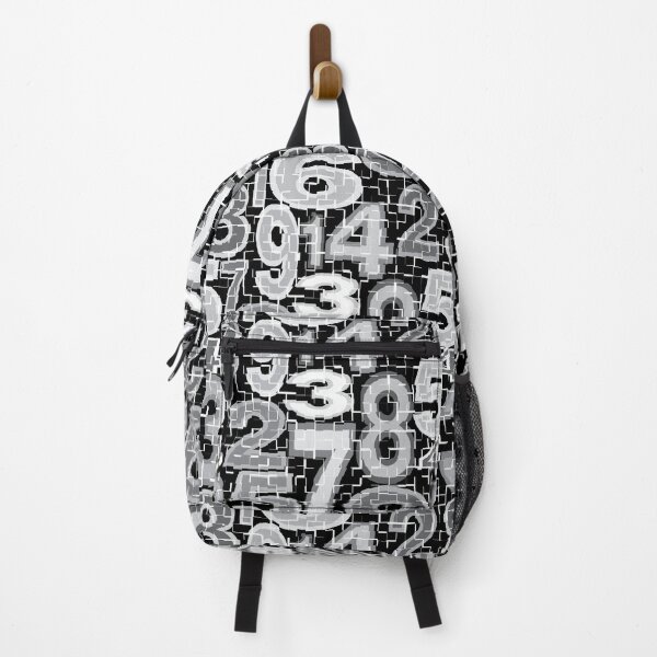 Item preview, Broken Numbers Pattern designed and sold by BartholGraphics.