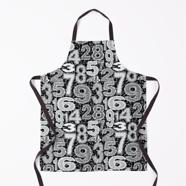 Item preview, Broken Numbers Pattern designed and sold by BartholGraphics.