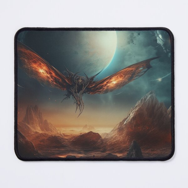 Item preview, Flying Alien in Space designed and sold by densok.