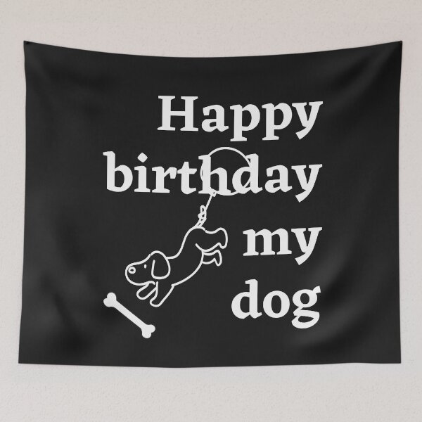 Artikelvorschau, Alles Gute zum Geburtstag, mein Hund entworfen und verkauft von BrookProject.