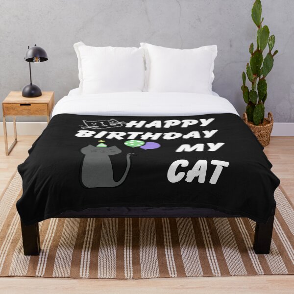 Item preview, feliz cumpleaños mi gato designed and sold by BrookProject.