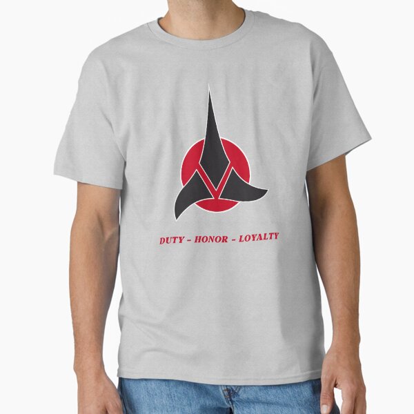 Item preview, Star Trek: The Original Series Duty Honor Loyalty Klingon Logo designed and sold by FifthSun.
