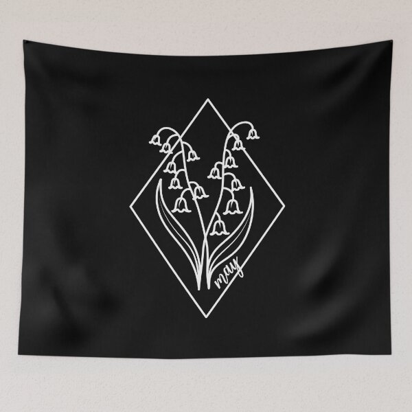 Item preview, Birth Flowers May Lilly of the valley designed and sold by BlueBourn.
