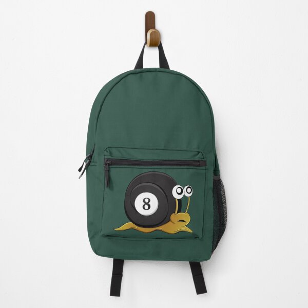 Item preview, Mollusk snail carrying an 8 snooker ball designed and sold by Donutlovers.