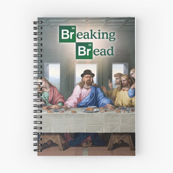 Item preview, Breaking Bread - Breaking Bad the last supper designed and sold by snazzyseagull.