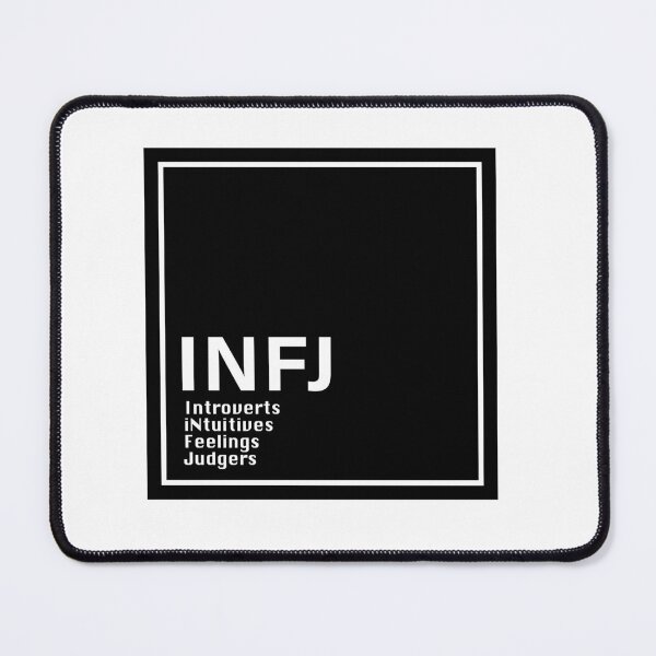 Item preview, MBTI, INFJ , 16 Personalities , black designed and sold by princessmi-com.
