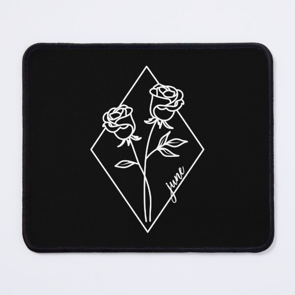 Item preview, Birth Flowers June Rose designed and sold by BlueBourn.