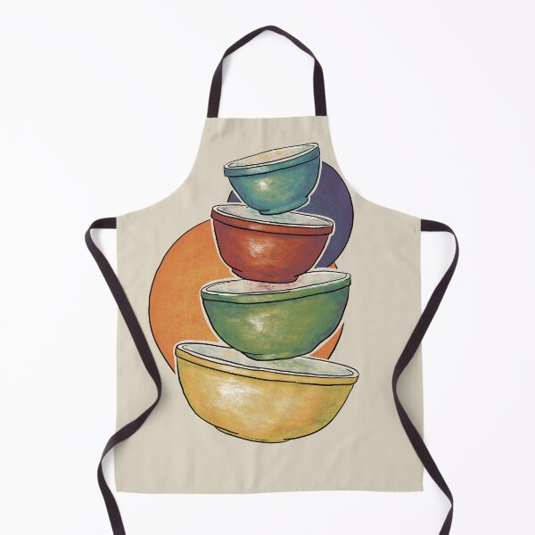 Artikelvorschau, Pyrex Primary Stapelschalen, Vintage Regenbogen entworfen und verkauft von jcray.