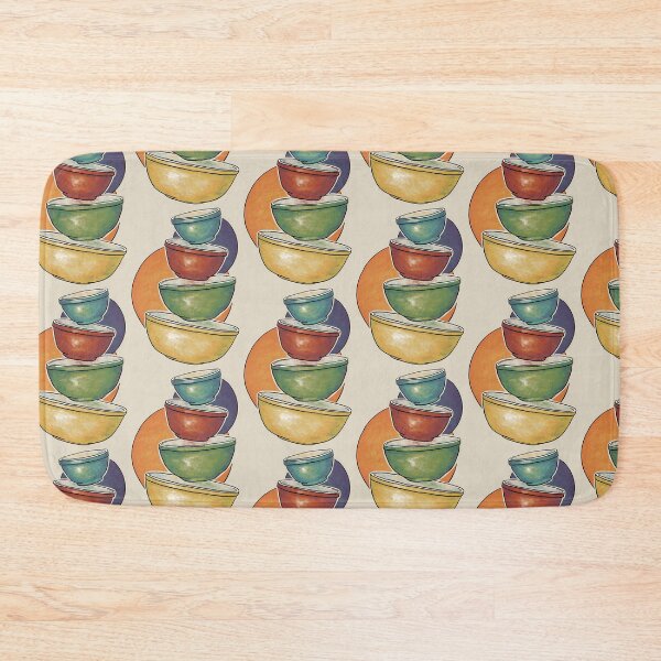 Item preview, Pyrex Primary Stacking Bowls, Vintage Rainbow designed and sold by jcray.