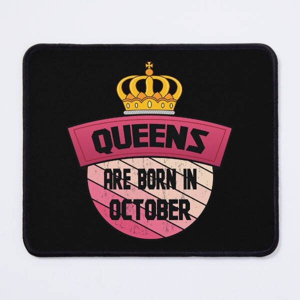 Item preview, Queens are born in october on retro  designed and sold by Donutlovers.