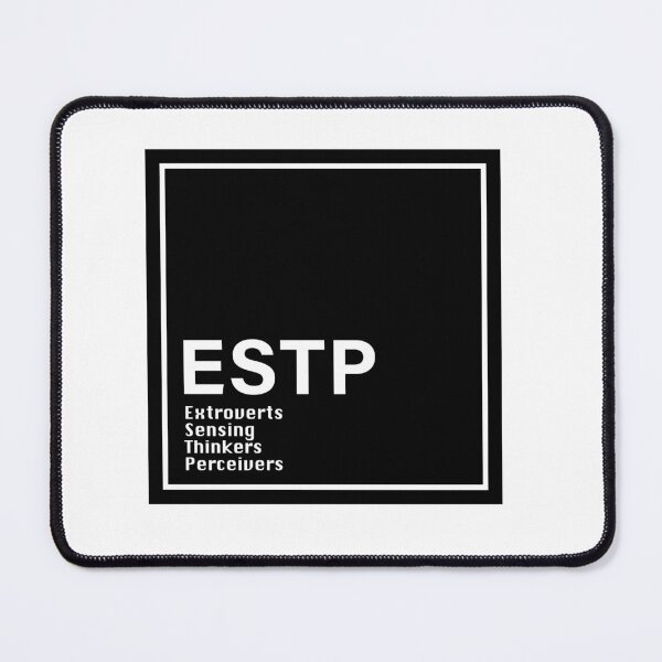 Item preview, MBTI, ESTP , 16 Personalities , black designed and sold by princessmi-com.