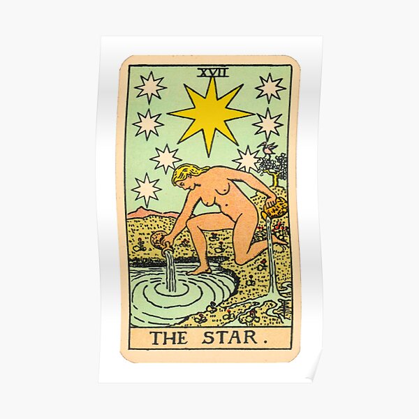Tarot - The star Poster