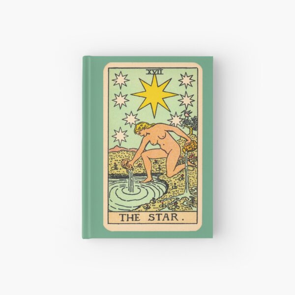 Tarot - The star Hardcover Journal