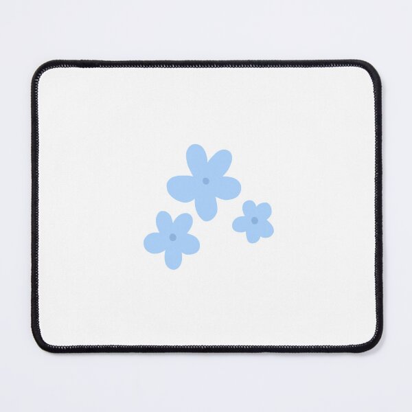 Item preview, Cute Pastel Powder Blue Minimalist Flower Design designed and sold by MagicallyStagey.