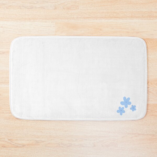 Item preview, Cute Pastel Powder Blue Minimalist Flower Design designed and sold by MagicallyStagey.