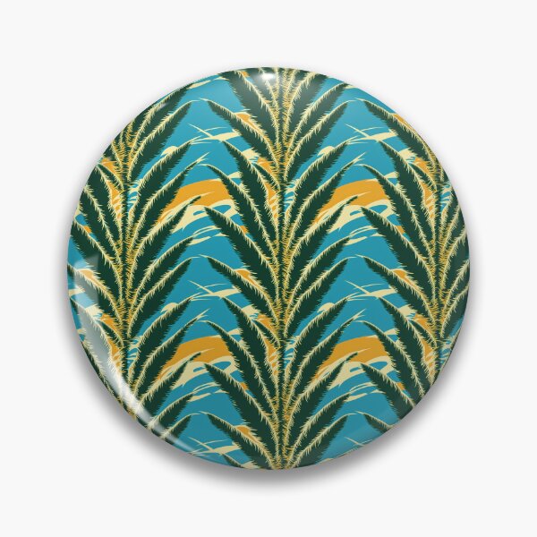 Item preview,  Palm Tree Leaf Stripe Pattern on Muted Yellow and Orange Background designed and sold by Aaron2610.