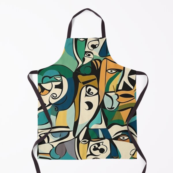 Item preview, Visions Unveiled: A Cubist Kaleidoscope of Trapped Emotions designed and sold by soulfulfaces.